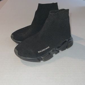 Balenciaga Speed Trainers kids size 12C black